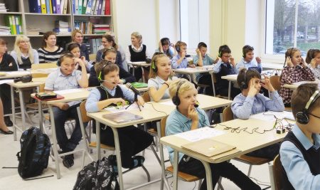 Проведён пробный урок в Паэ гимназии (Таллин, Эстония)